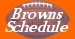 Browns Schedule
